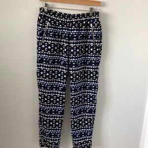 J. Crew polyester pull on jogger size 2